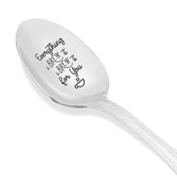 Everything I Brew It I Brew It For You Engraved Spoon-First Year Dating Anniversary Gifts - BOSTON CREATIVE COMPANY