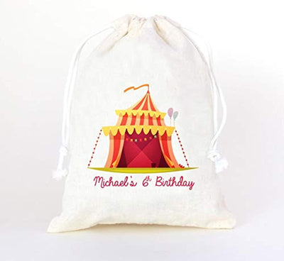 Circus | Favor Bags | Carnival Birthday Gifts | Kids Birthday Favor Bags - BOSTON CREATIVE COMPANY