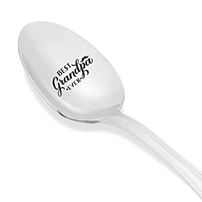 Best Grandpa ever Engraved Spoon Gift - BOSTON CREATIVE COMPANY