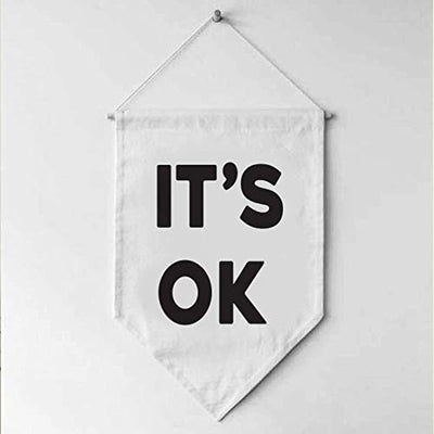 It's OK Motivational Canvas Banner - BOSTON CREATIVE COMPANY