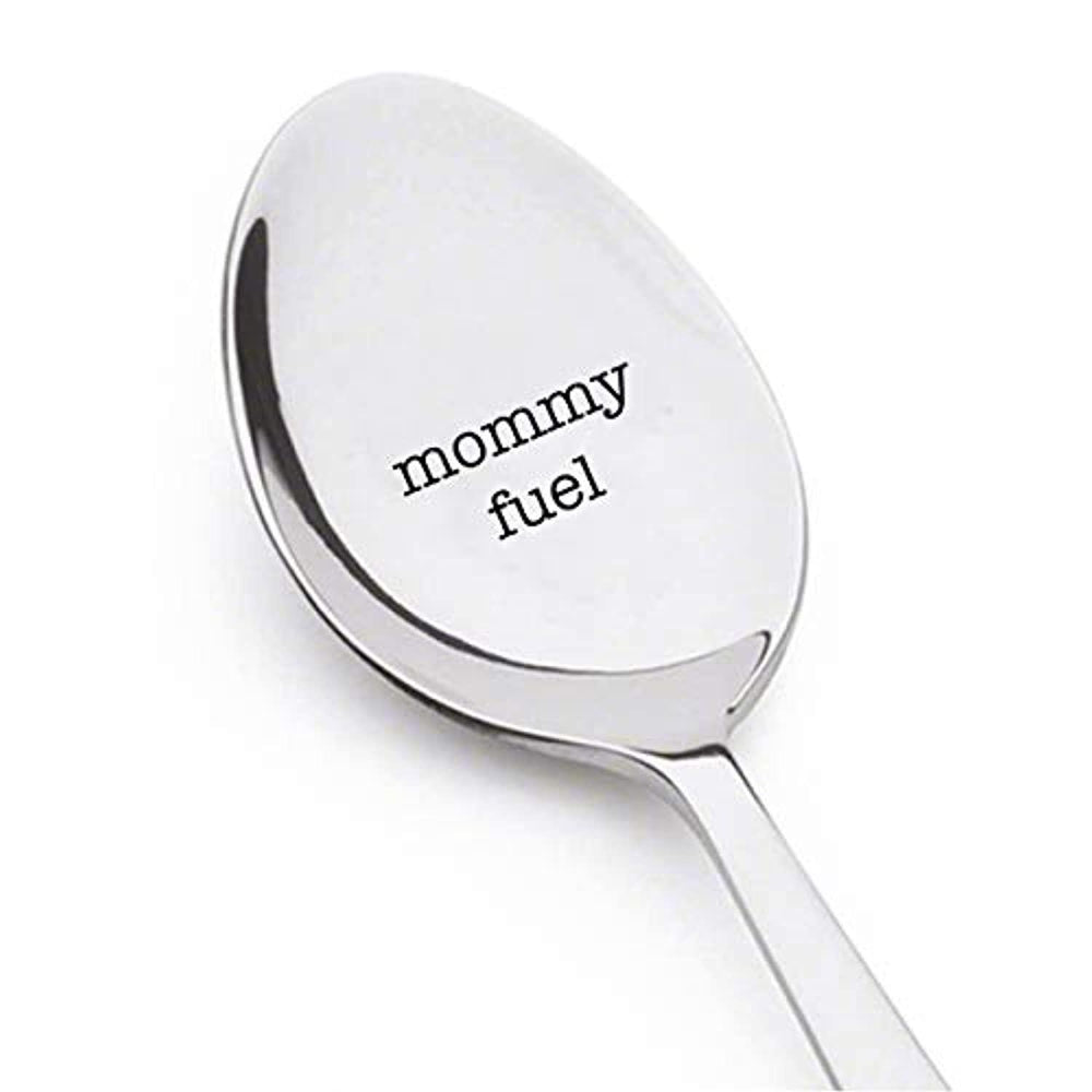 Engraved Spoons-Coffee Lover-Silver ware Under $20-Best Selling Gift for Mother#SP_044 - BOSTON CREATIVE COMPANY
