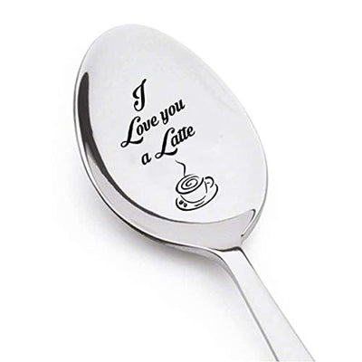 Coffee Lovers Engraved Spoon Gift - BOSTON CREATIVE COMPANY