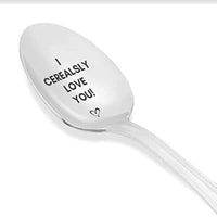 Cereal Lovers Gift for Birthday/Christmas/Thanksgiving-I Cerealsly Love You Spoon - BOSTON CREATIVE COMPANY