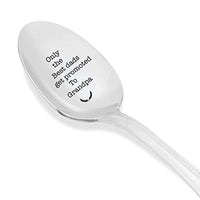 Coffee or Tea Engraved Spoon - I Love You Grandpa Personalized Spoon - Message of Choice - Gift for Best Friend - Gift for Grandpa - Gift for Mom - Promoted to Grandpa#SP_005 - BOSTON CREATIVE COMPANY