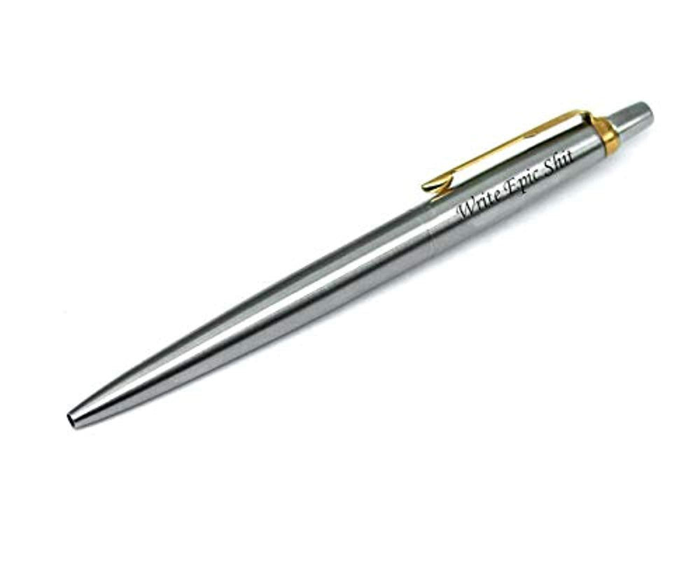 Funny Engraved Pen Birthday Gift For Authors, Writers - BOSTON CREATIVE COMPANY