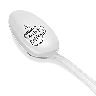 Accio Coffee Engraved Spoon | Christmas, Birthday Gift For Men Women - BOSTON CREATIVE COMPANY