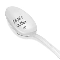 Dessert Spoon-Engraved Unique Father's Day Gift from Son or Daughter - BOSTON CREATIVE COMPANY