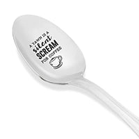 Funny Christmas Engraved spoon Gifts for Coffee Lover - BOSTON CREATIVE COMPANY