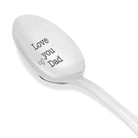 Love You Dad Engraved Spoon Gifts For Father's Day - BOSTON CREATIVE COMPANY