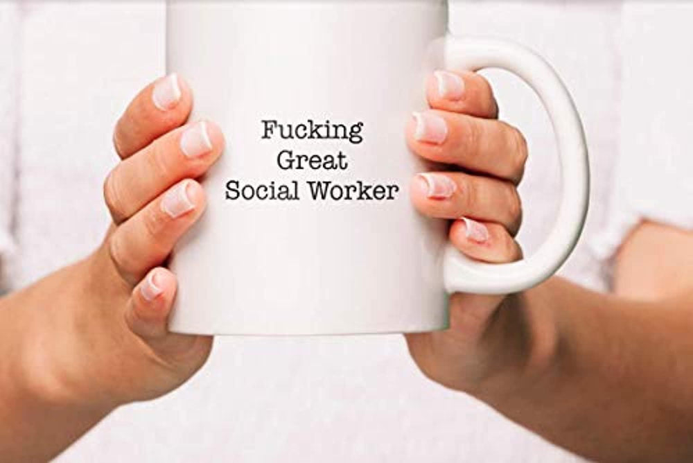 Fucking Great Social Worker Coffee Mugs Gift For Social Worker - BOSTON CREATIVE COMPANY