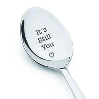 Engraved Spoon Gift for Friend Husband Fiance Wife And Wedding Anniversary - BOSTON CREATIVE COMPANY