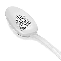 Mother's Day Gift from Daughter Son for Her Birthday/Thanksgiving-I Love You Mom Spoon - BOSTON CREATIVE COMPANY