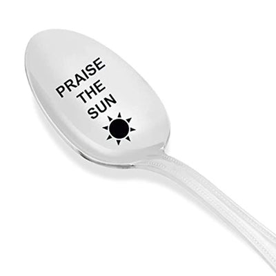 Engraved Coffee Spoon Gift - Praise The Sun- Coffee Lovers - Inspirational Quote - Novelty Gift - BOSTON CREATIVE COMPANY