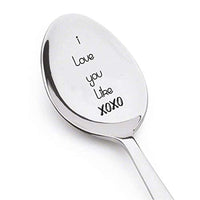 I Love You Engraved Spoon Gift for Girlfriend - BOSTON CREATIVE COMPANY