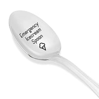 Funny Engraved Spoon Gift For Ice Cream Lover - BOSTON CREATIVE COMPANY
