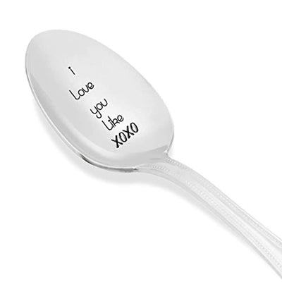 I Love You Engraved Spoon Gift for Girlfriend - BOSTON CREATIVE COMPANY