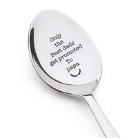 Engraved Coffee Spoon Gifts for Men - Cute Spoon for Papa- Coffee Lover Gift Ideas from Daughter#SP_013 - BOSTON CREATIVE COMPANY