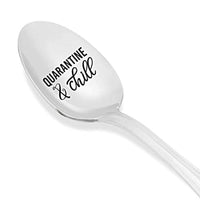 Funny Quarantine Engraved Spoon Gift For Him Her - BOSTON CREATIVE COMPANY