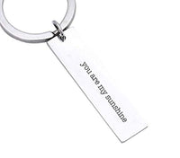 You are My One and Only Sunshine Best Keychain Keepsake Gifts Lovers/Couple/Friends - BOSTON CREATIVE COMPANY