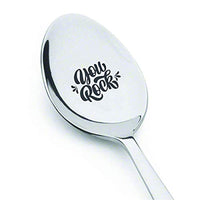 Inspirational Engraved Spoon Gift for Men/Women-Encouragement Gifts for Family Best Friend - BOSTON CREATIVE COMPANY