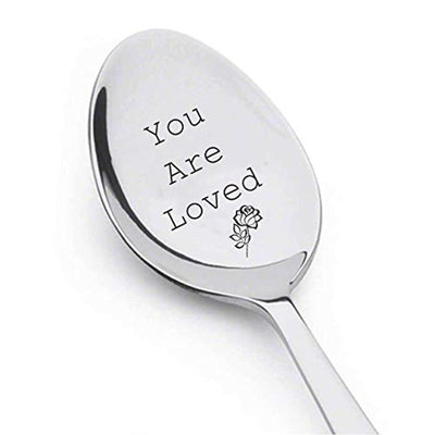 Your Are Loved Engraved Spoon Gift - BOSTON CREATIVE COMPANY