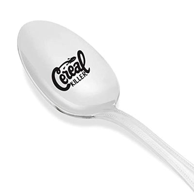 Stocking Stuffers Cereal Lover Spoon for Teens-Funny Cereal Killer Christmas Gift for Him - BOSTON CREATIVE COMPANY