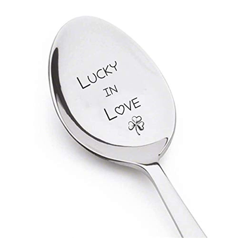 Love Engraved Spoon Gift For Anniversary - BOSTON CREATIVE COMPANY