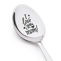 I Love You Mom Engraved Spoon - BOSTON CREATIVE COMPANY