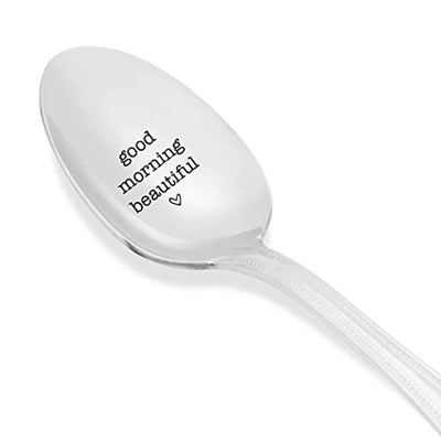 Good Morning Spoon Gifts For Him Her On Birthday - BOSTON CREATIVE COMPANY