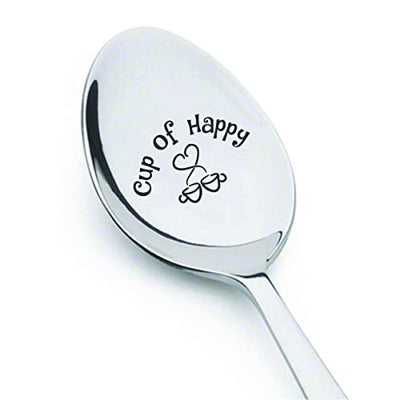 Engraved Spoon Gift For Christmas, Birthday - BOSTON CREATIVE COMPANY