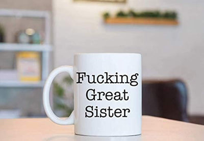 Gift for Sister, Funny Proposals, Ceramic Coffee Cup for My Sister - BOSTON CREATIVE COMPANY