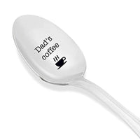 Coffee Lovers Engraved Spoon Gift For Father - BOSTON CREATIVE COMPANY