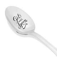 Get well Spoon Recovery Engraved Spoon For Friends - BOSTON CREATIVE COMPANY