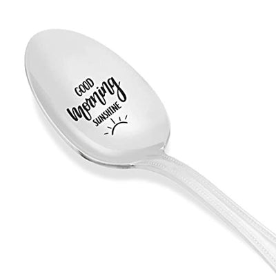 Good Morning Sunshine Engraved Spoon Gift For Men/Women - BOSTON CREATIVE COMPANY