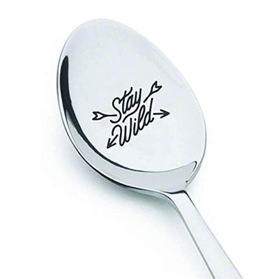 Traveler gift for Boys/Girls-Adventure gift for Teenager-engraved Christmas Spoon Gift - BOSTON CREATIVE COMPANY