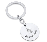 Unicorn Gifts for Teen Girls- Always be a Unicorn Engraved Keychain Gift Ideas For Christmas/ Birthday - BOSTON CREATIVE COMPANY