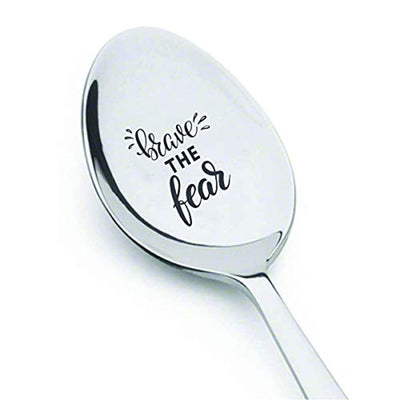 Motivational And Encouraging Engraved Spoon Gift For Teenager/Men/Women - BOSTON CREATIVE COMPANY