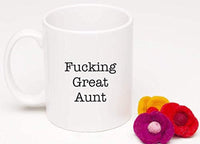 Coffee Mugs Gift For Aunt - Fucking great Aunt Mug For Birthday / Christmas - BOSTON CREATIVE COMPANY