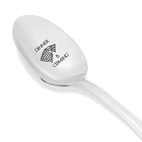 DINNER IS COMING-Wonderful Present for Backing King-Foodie Spoon Gift - BOSTON CREATIVE COMPANY