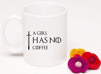 Ideas from Boston- Game of thrones mugs, Ceramic coffee Mugs A GIRL HAS NO COFFEE, GOT Gifts, Game of throne party decoration, Best Coffee Mugs - BOSTON CREATIVE COMPANY