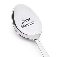 Re-Purposed Engraved Spoon-Gifts Under 20 for Garden Decor-Housewarming Gifts#SP_047 - BOSTON CREATIVE COMPANY