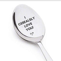 Cereal Lovers Gift for Birthday/Christmas/Thanksgiving-I Cerealsly Love You Spoon - BOSTON CREATIVE COMPANY