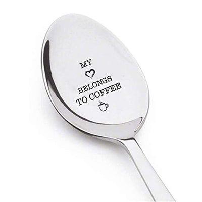 Best Engraved Spoon Present For Coffee Lovers - BOSTON CREATIVE COMPANY