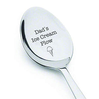 Dad's Ice Cream Plow Spoon | Fathers Day Gift Ideas | Gifts For Dad | Stainless Steel Engraved Spoon - BOSTON CREATIVE COMPANY