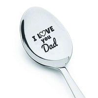 Personalized Engraved Spoon-Daddy Gifts for Birthday/Christmas/Thanksgiving/Easter Basket - BOSTON CREATIVE COMPANY