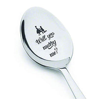 Will You Marry Me Proposal Engraved Spoon Gift For Boyfriend/Girlfriend - BOSTON CREATIVE COMPANY