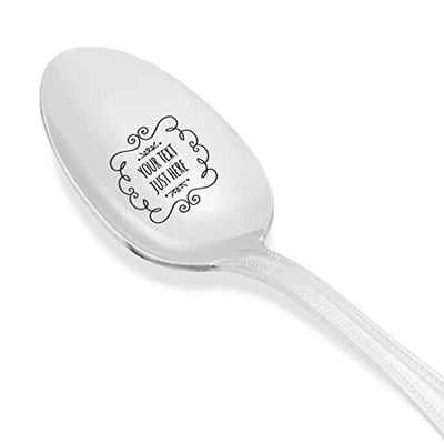 Personalized Engraved Spoon Christmas gift For Men, Women - BOSTON CREATIVE COMPANY