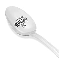 Papa Gift from Grandchildren Coffee Lover-Inspirational Coffee Therapy Spoon Gift - BOSTON CREATIVE COMPANY