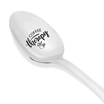 Papa Gift from Grandchildren Coffee Lover-Inspirational Coffee Therapy Spoon Gift - BOSTON CREATIVE COMPANY