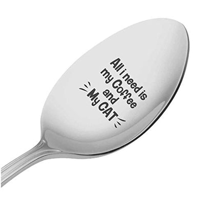 Cat Stuff Cat Lover Spoon Gifts- Unusual Gifts Cat memorial - BOSTON CREATIVE COMPANY